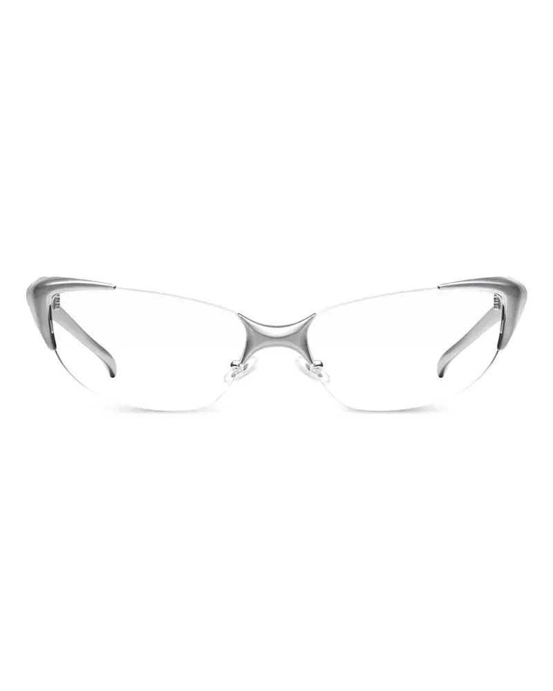 Gentle Monster Geometrische Hypnosis A02 Brille - Silber Silber