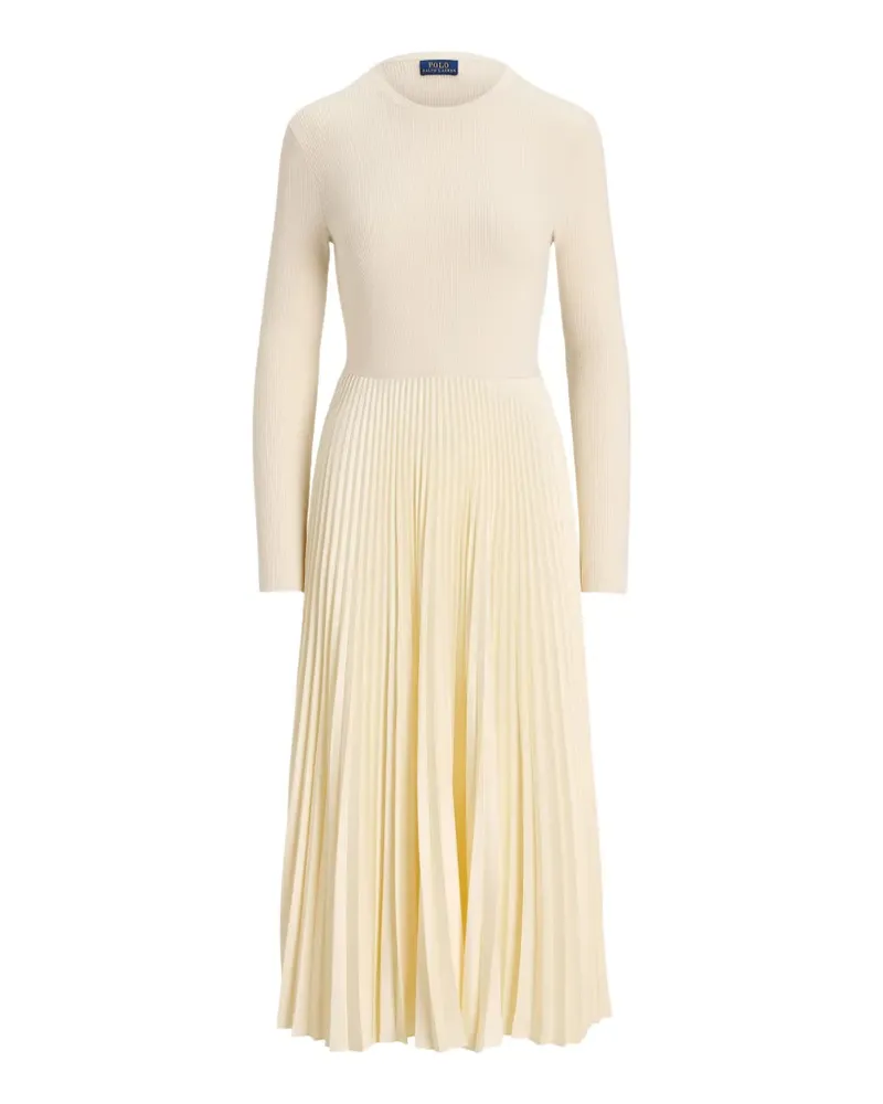 Ralph Lauren pleated midi dress - Nude Nude