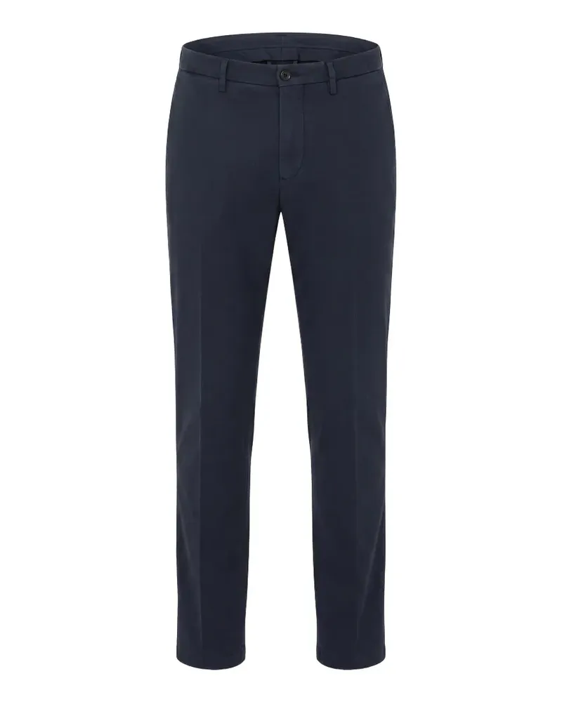 Corneliani garment-dyed tailored trousers - Blau Blau