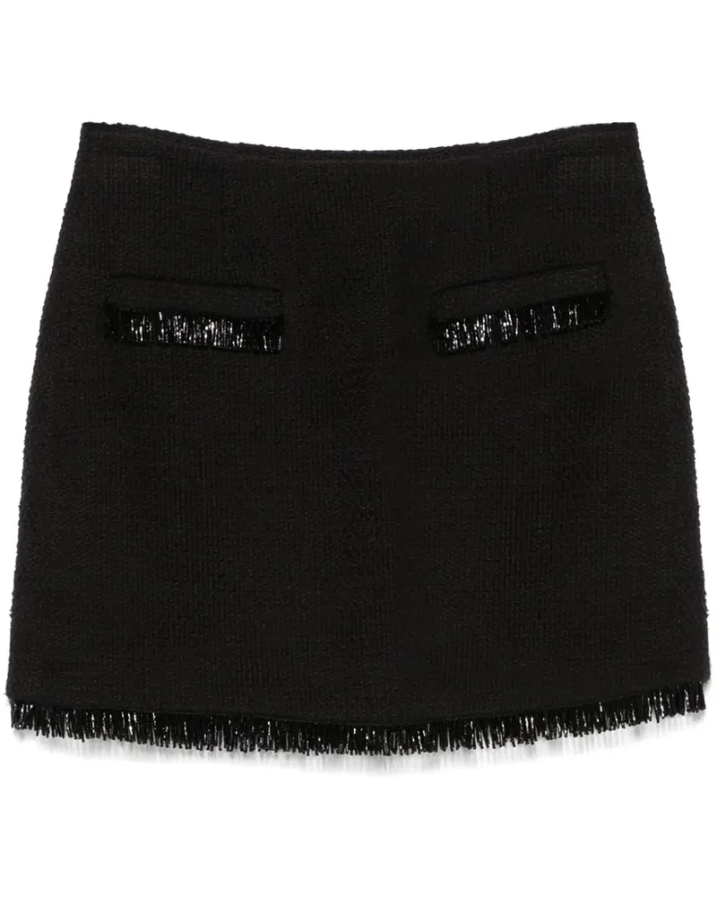Cinq à Sept Kimmie Minirock - Schwarz Schwarz