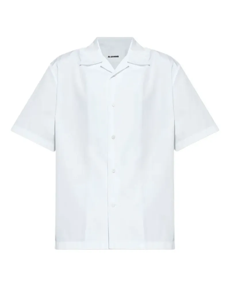 Jil Sander Klassisches Hemd - Weiß Weiß