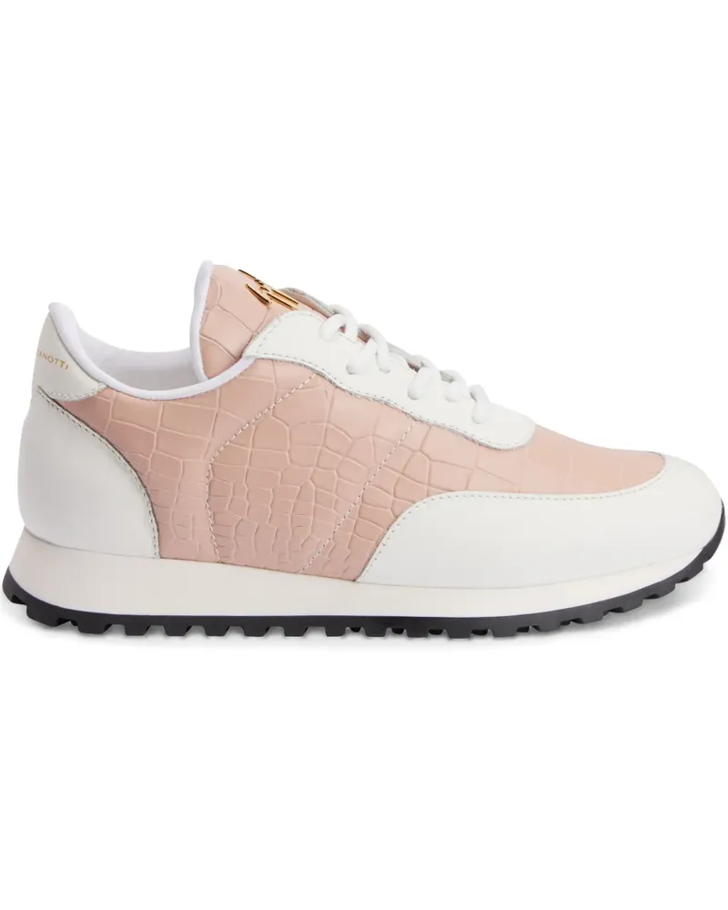 Giuseppe Zanotti Jimi Running Sneakers - Rosa Rosa