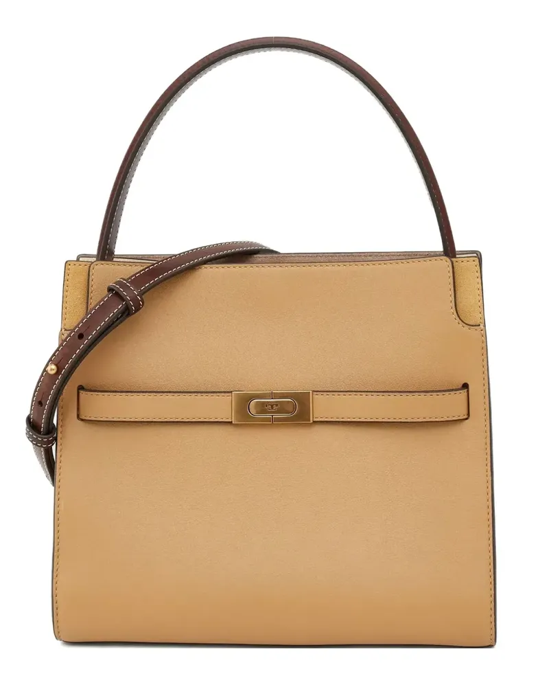 Tory Burch Kleine Lee Radziwill Handtasche - Braun Braun