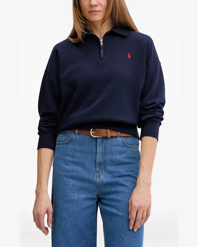 Ralph Lauren Besticktes Sweatshirt - Blau Blau
