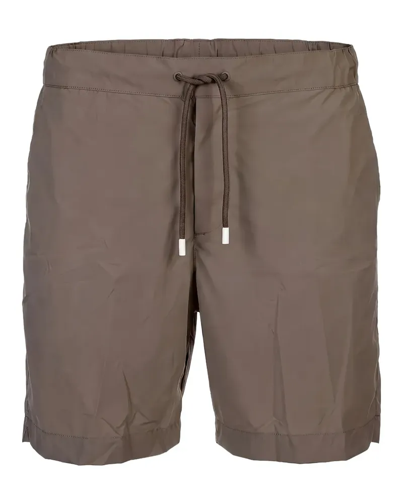 Fedeli Badeshorts mit Kordelzug - Braun Braun