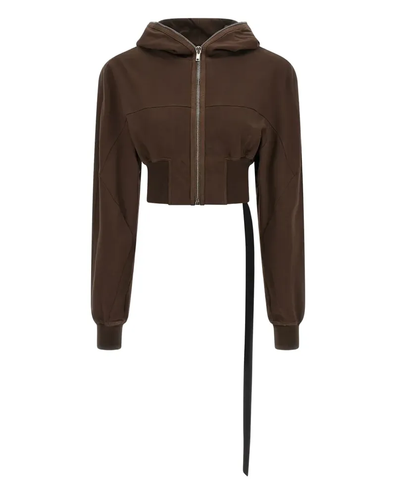 DRKSHDW by Rick Owens Collage Gimp Kapuzenjacke - Braun Braun