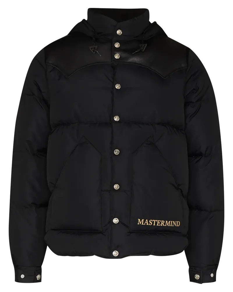 Mastermind Japan x Rocky Mountain Daunenjacke - Schwarz Schwarz