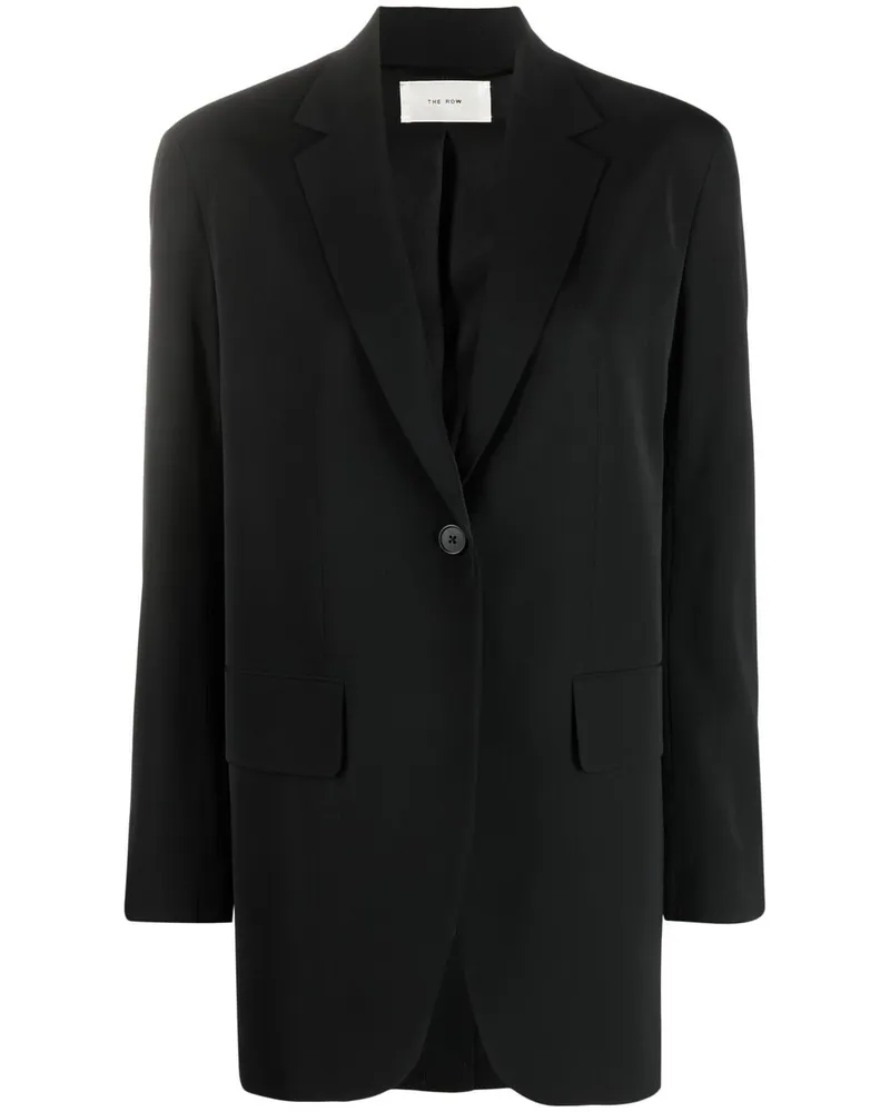 The Row Obine single-breasted blazer - Schwarz Schwarz