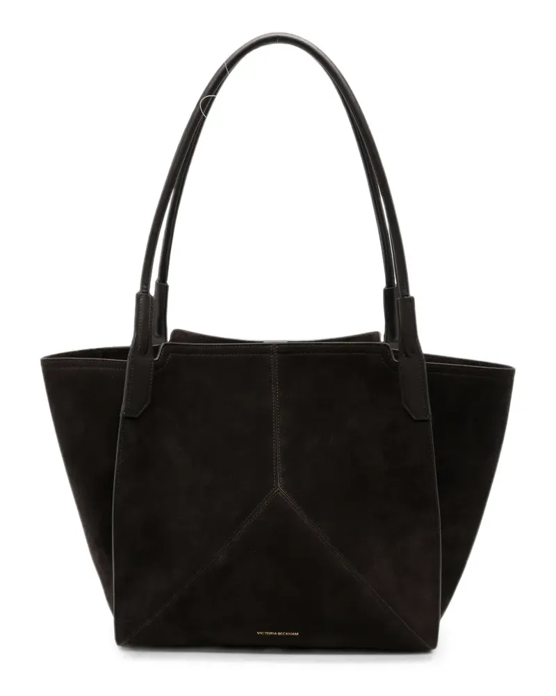 Victoria Beckham Victoria Tote Bag aus Wildleder - Braun Braun