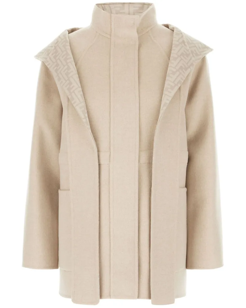 Fendi Jacke aus Wolle - Nude Nude