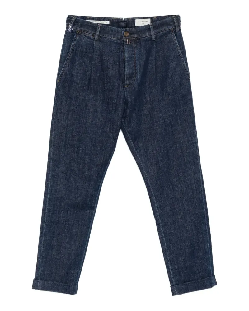 Jacob Cohën pleated straight-leg jeans - Nude Nude