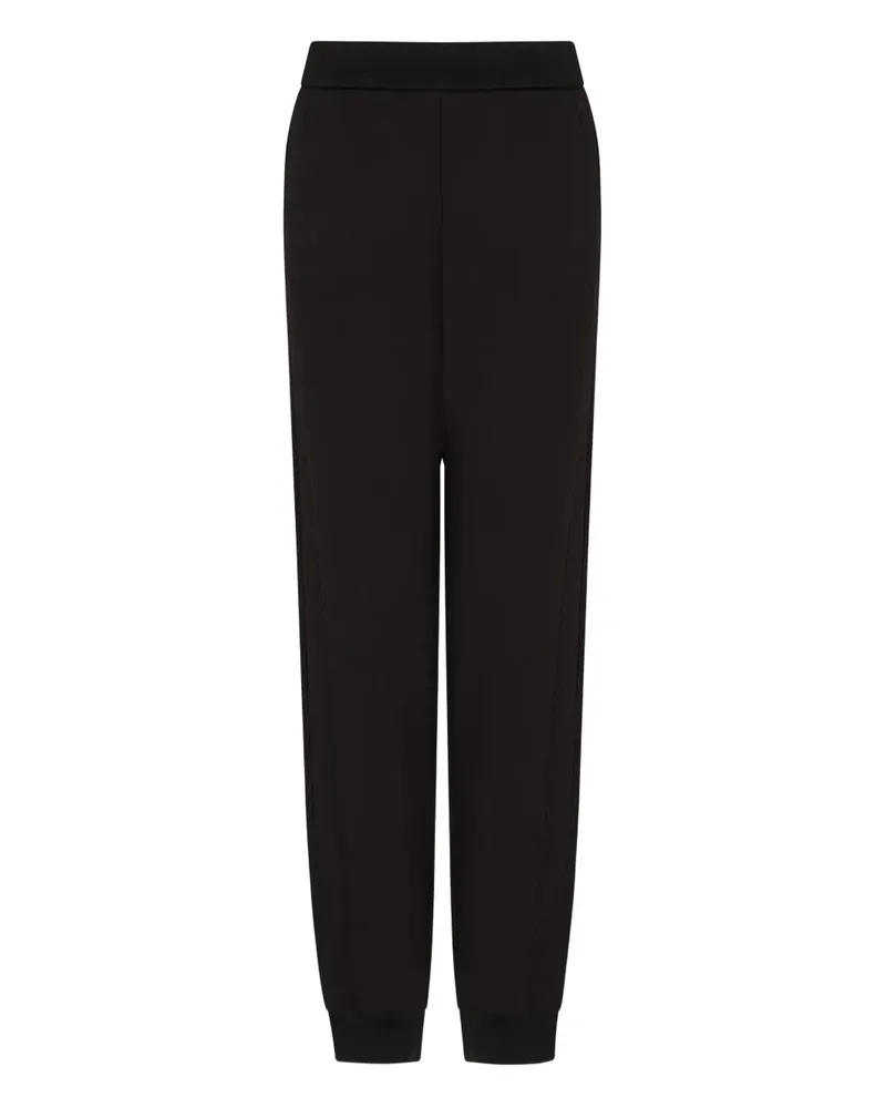 Emporio Armani Jogginghose mit elastischem Bund - Schwarz Schwarz