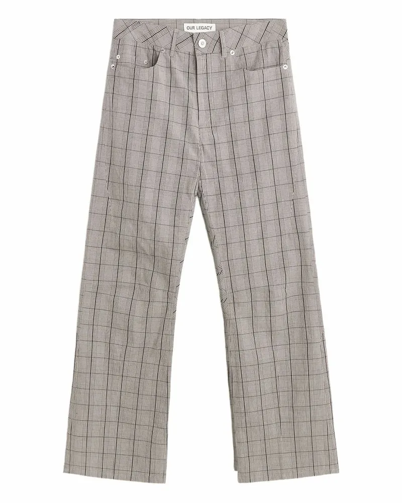 Our Legacy Moto Cut Hose - Grau Grau