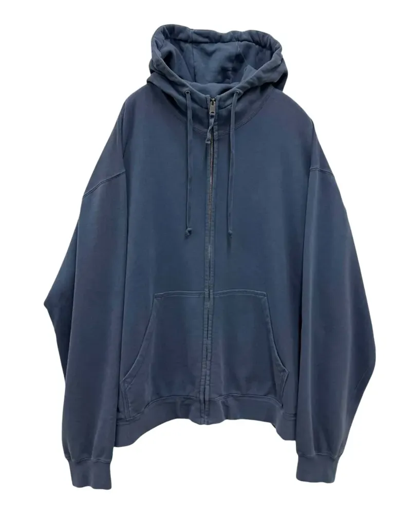 Maison Margiela zip-up hoodie - Blau Blau