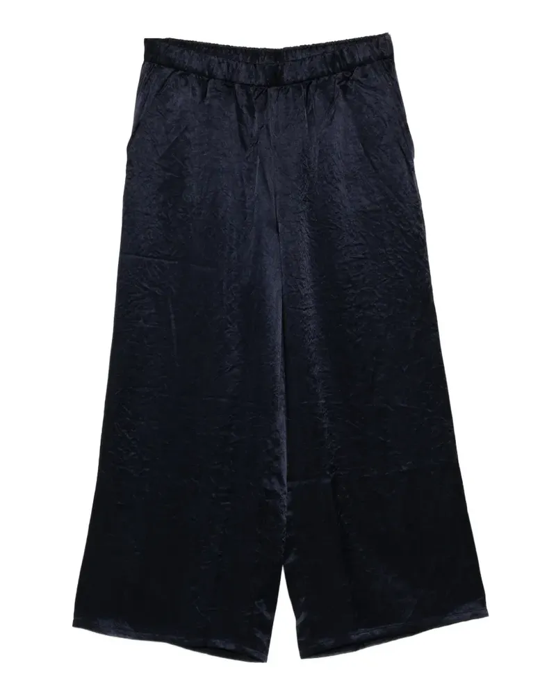 Eileen Fisher Strukturierte Wide-Leg-Hose - Blau Blau
