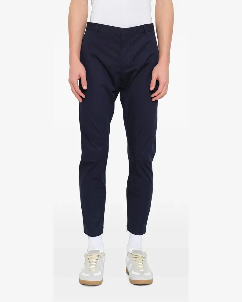 Lanvin Biker-Hose mit Rüschen - Blau Blau