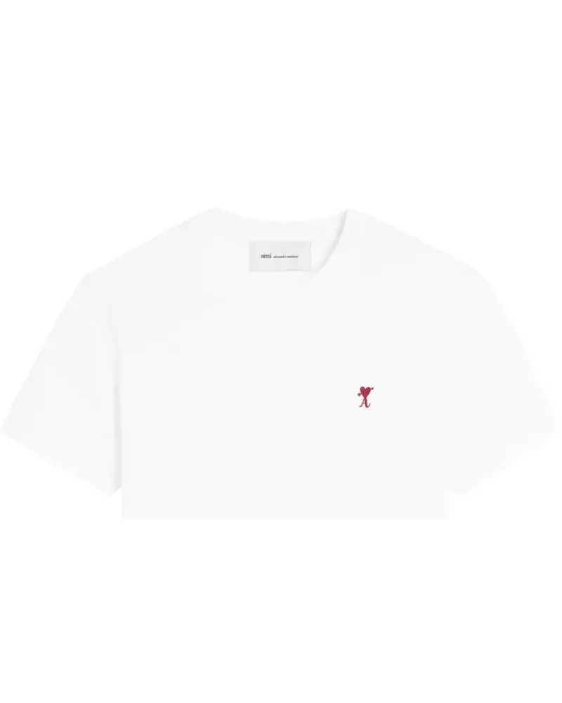 AMI Paris Klassisches T-Shirt - Weiß Weiß