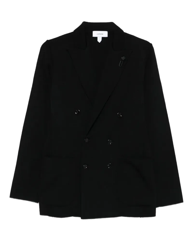 LARDINI Klassische Cabanjacke - Schwarz Schwarz