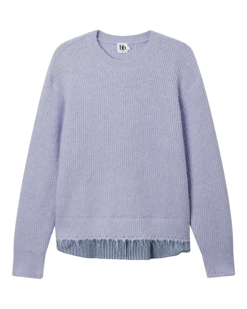 b+ab round-neck sweater - Violett Violett