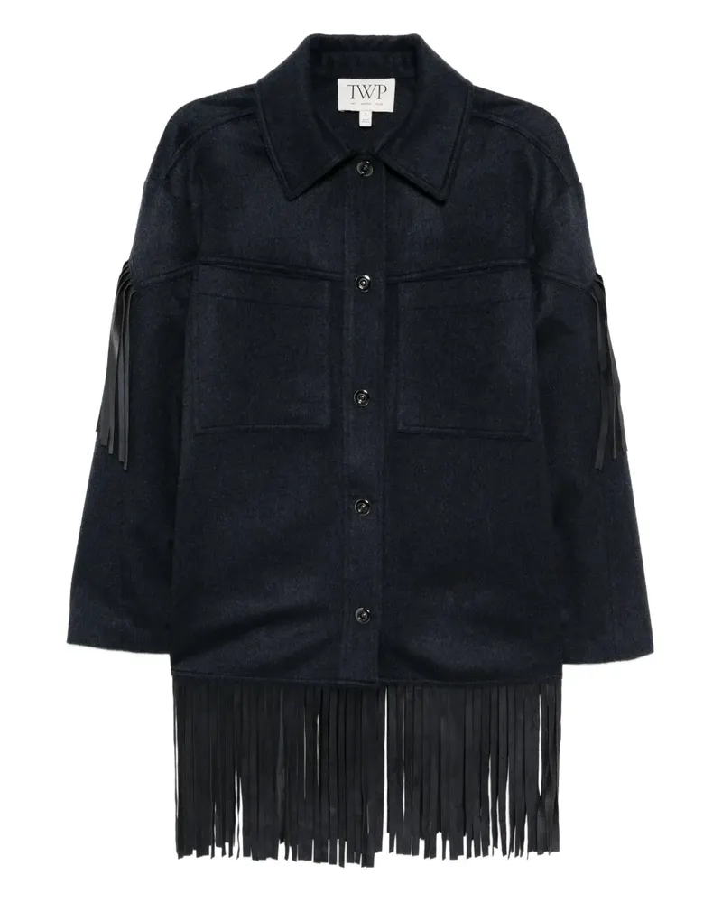 TWP Midnight Cowboyjacke - Blau Blau