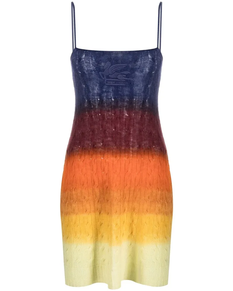 Etro Strickkleid mit Farbverlauf - Orange Orange