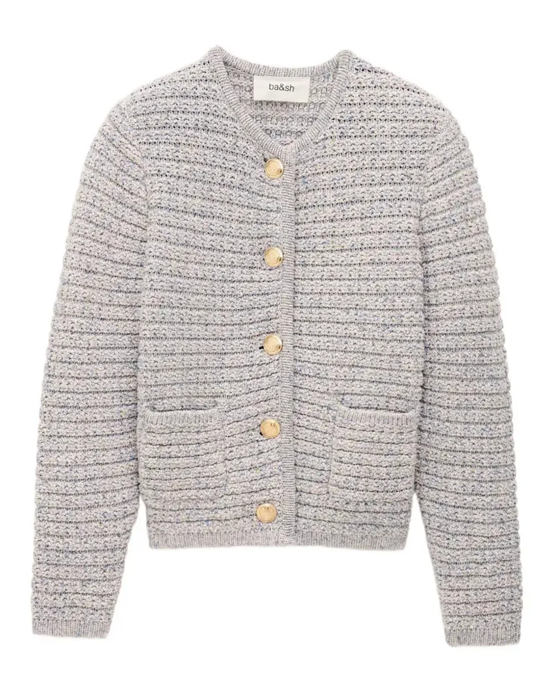 ba&sh Guspa buttoned jacket - Grau Grau