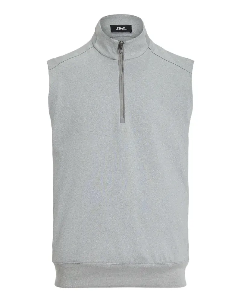 Ralph Lauren Stehkragen-Weste mit Reißverschluss - Grau Grau