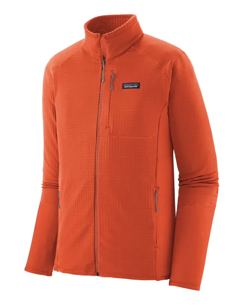 Patagonia R1® zipped jacket - Orange Orange