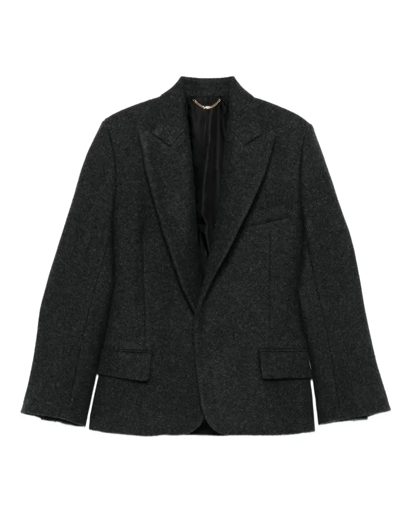 Victoria Beckham single-breasted jacket - Grau Grau