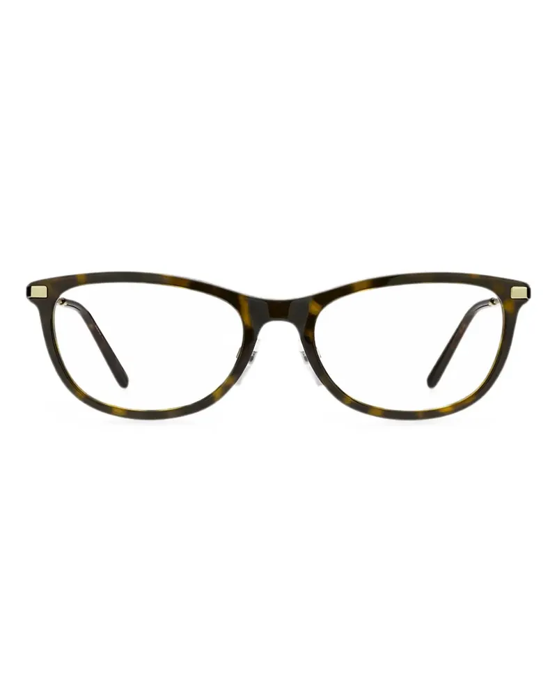 Marc Jacobs Brille mit Logo - Braun Braun