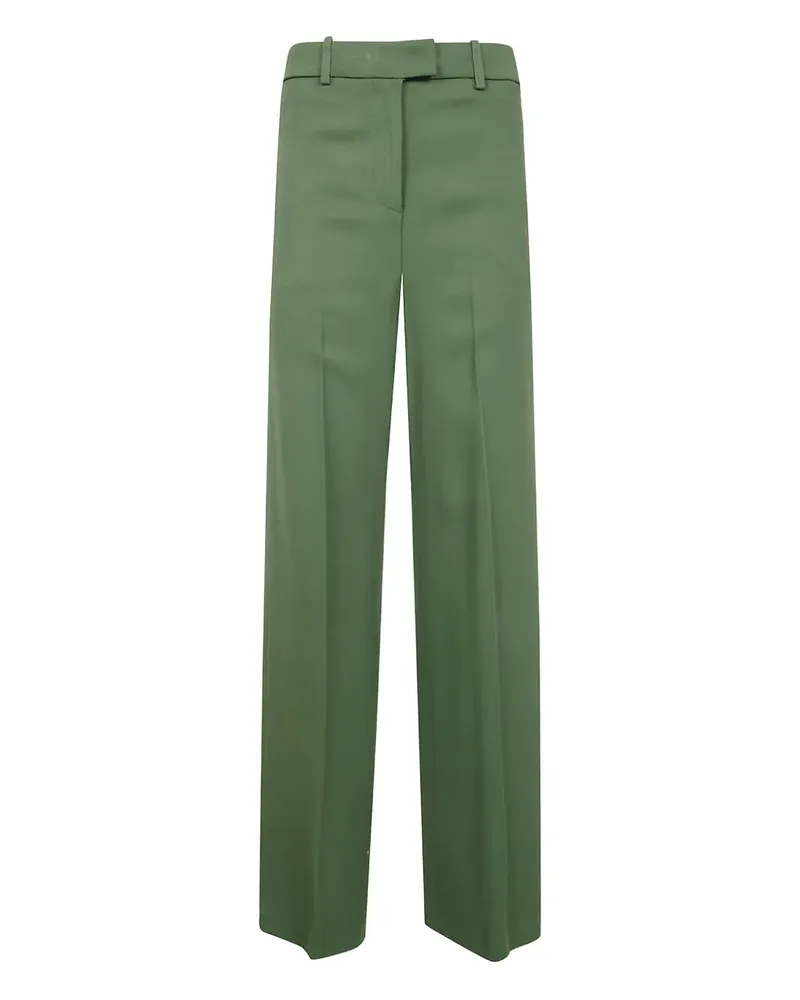 Semicouture Hose mit Bügelfalten - Grün Grün