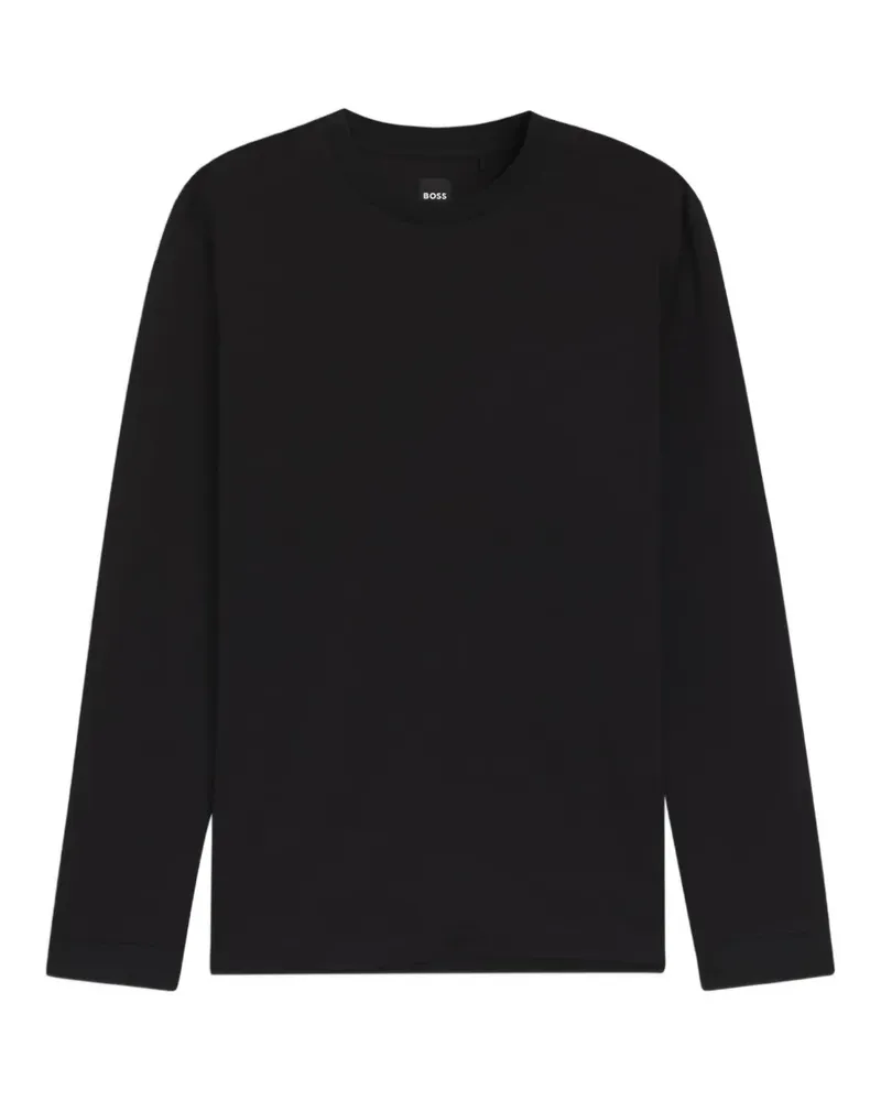 HUGO BOSS Pullover aus Baumwolle - Schwarz Schwarz