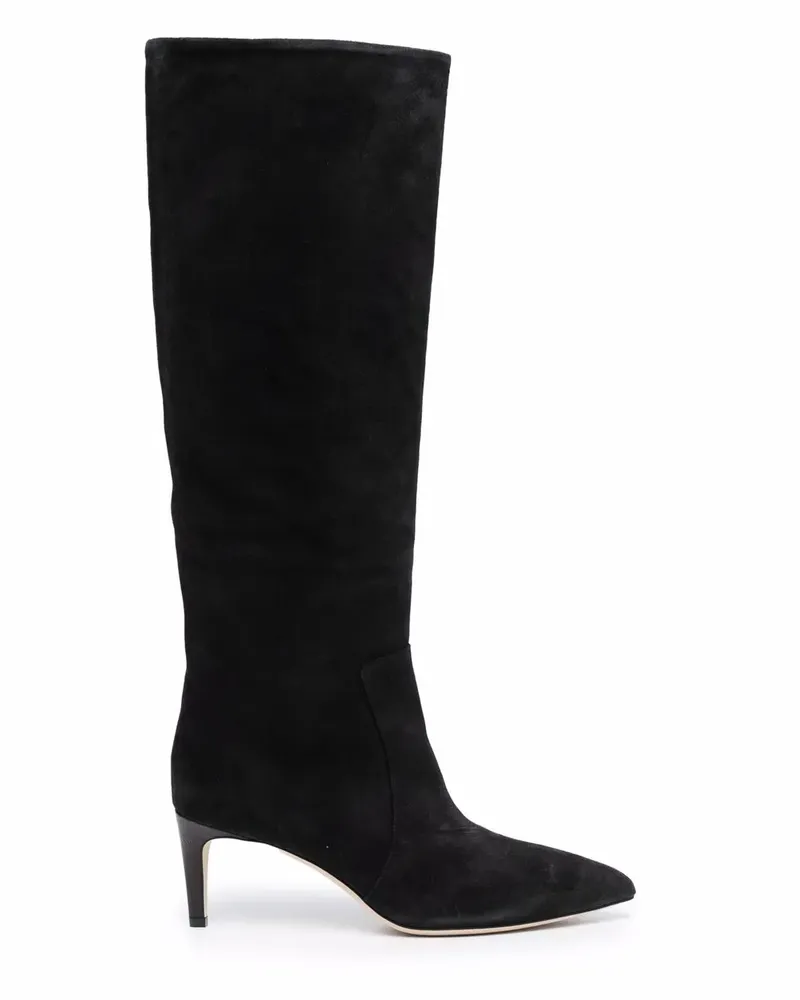 Paris Texas Stiefel mit spitzer Kappe - Schwarz Schwarz
