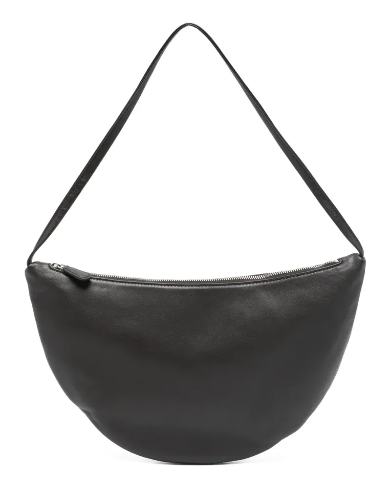 The Row Kleine Izzy Schultertasche - Schwarz Schwarz