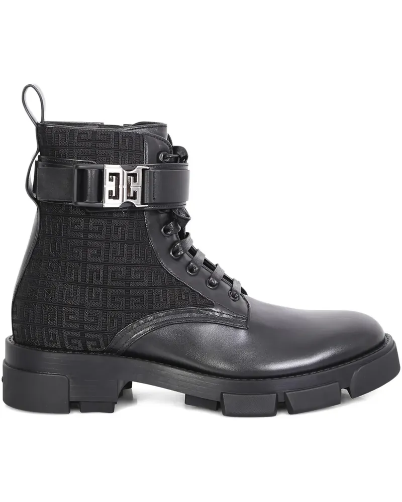 Givenchy Stiefel mit 4G-Muster 50mm - Schwarz Schwarz