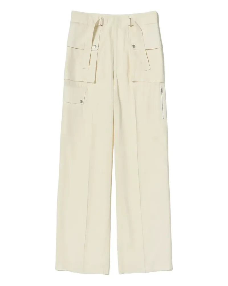 AURALEE Cargohose mit weitem Bein - Nude Nude