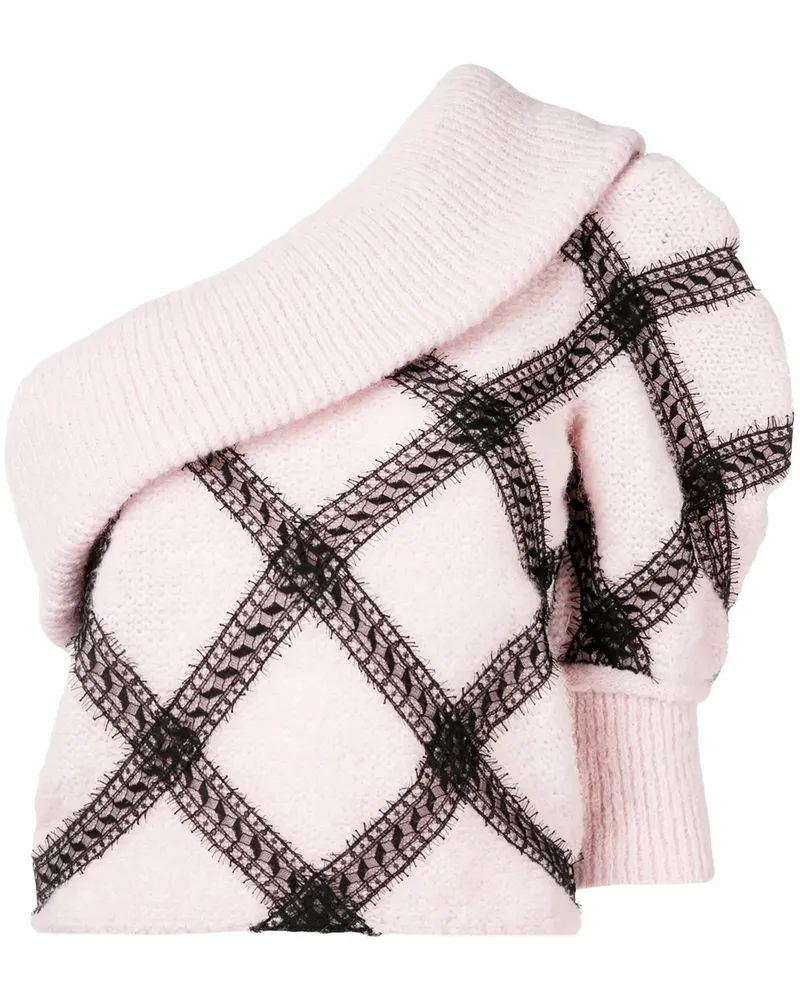 Philosophy Di Lorenzo Serafini Asymmetrischer Pullover - Rosa Rosa