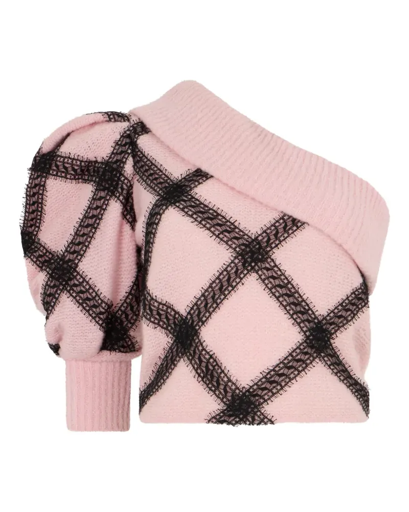 Philosophy Di Lorenzo Serafini Asymmetrischer Pullover - Rosa Rosa