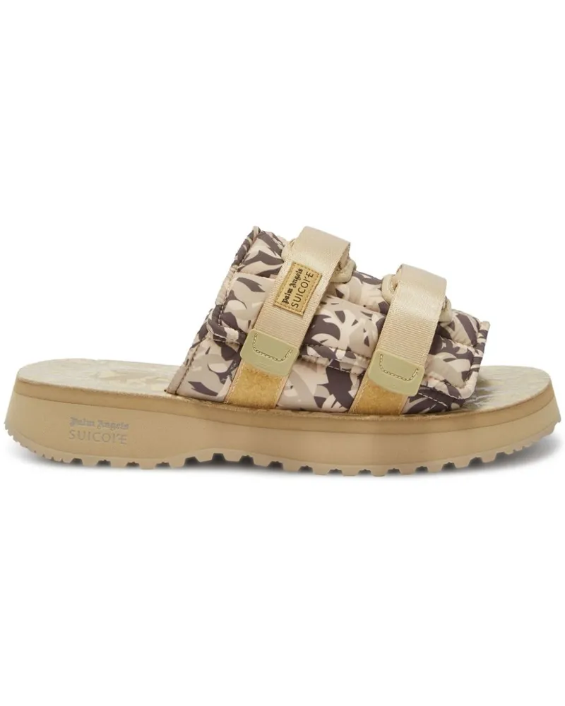 Palm Angels x Suicoke Moto-P Pantoletten - Nude Nude