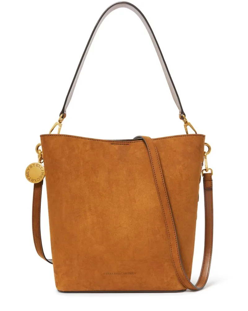 Stella McCartney Frayme Tote Bag mit Ziernaht - Braun Braun