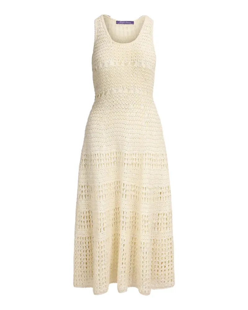 Ralph Lauren Gehäkeltes Dad Kleid - Nude Nude