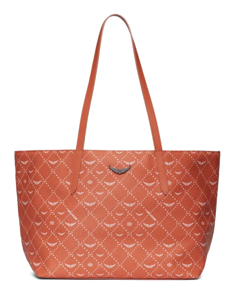 Zadig & Voltaire Tote Bag mit Z-Logo - Orange Orange
