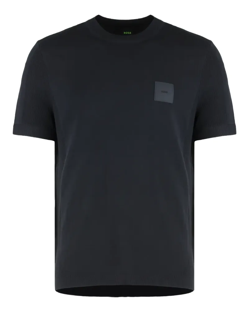 HUGO BOSS crew-neck T-shirt - Blau Blau