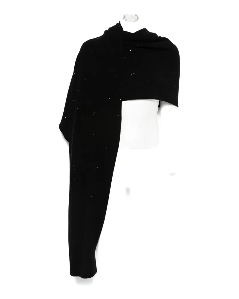 Antonelli Firenze Schal mit Pailletten - Schwarz Schwarz