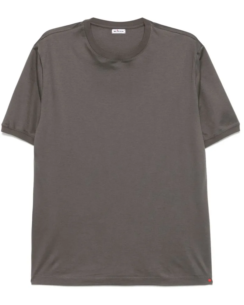 Kiton Klassisches T-Shirt - Grau Grau