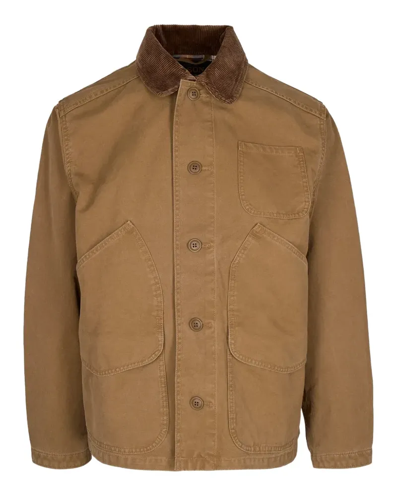 Filson Jacke mit aufgesetzten Taschen - Braun Braun