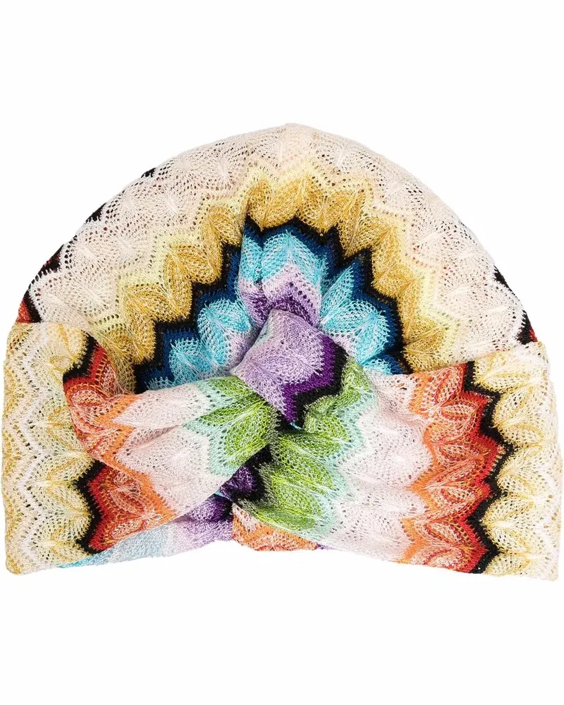 Missoni Haarband mit geometrischem Print - Nude Nude