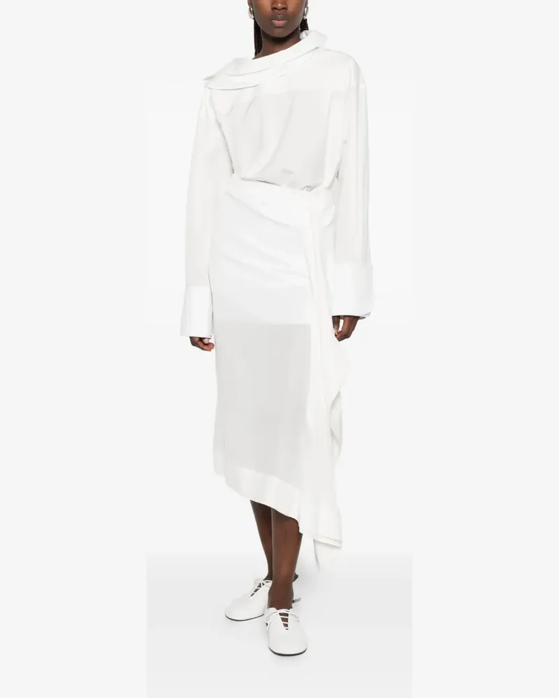 Carven back-buttoned shirt - Weiß Weiß