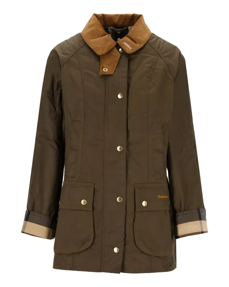 Barbour Gewachste Icons Beadnell Jacke - Braun Braun