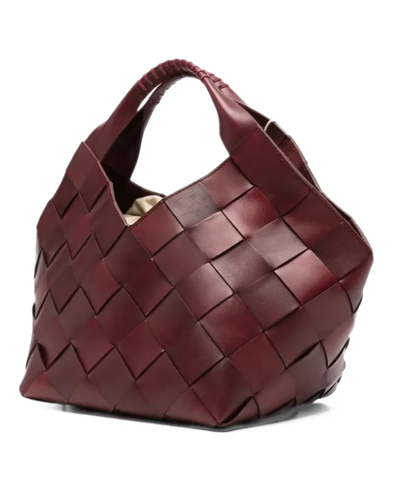 Dragon Diffusion Gewebte Handtasche - Rot Rot